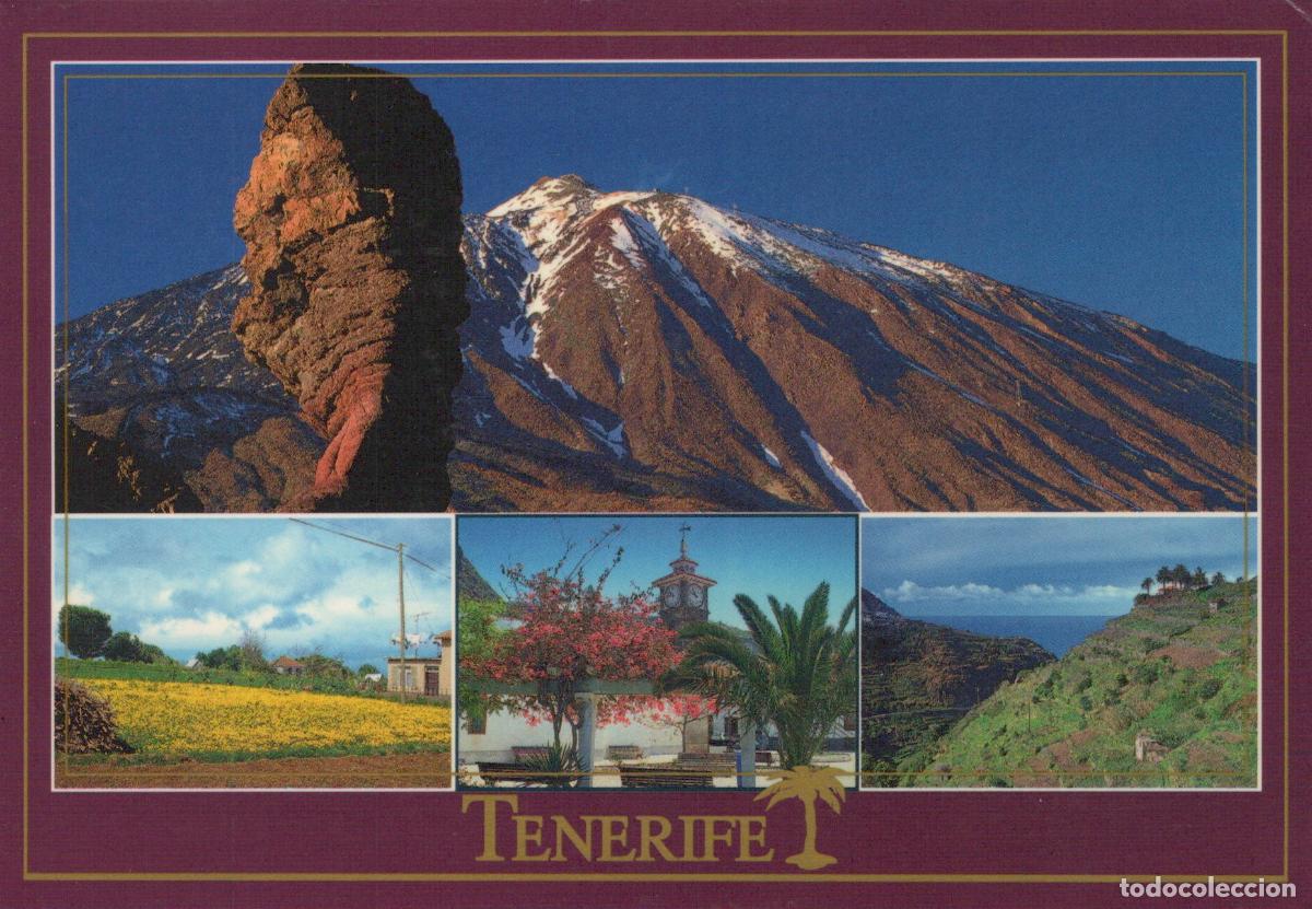 Cartes Postales: Spain Tenerife El Teide Landscape Collage Canary Islands *YBB520