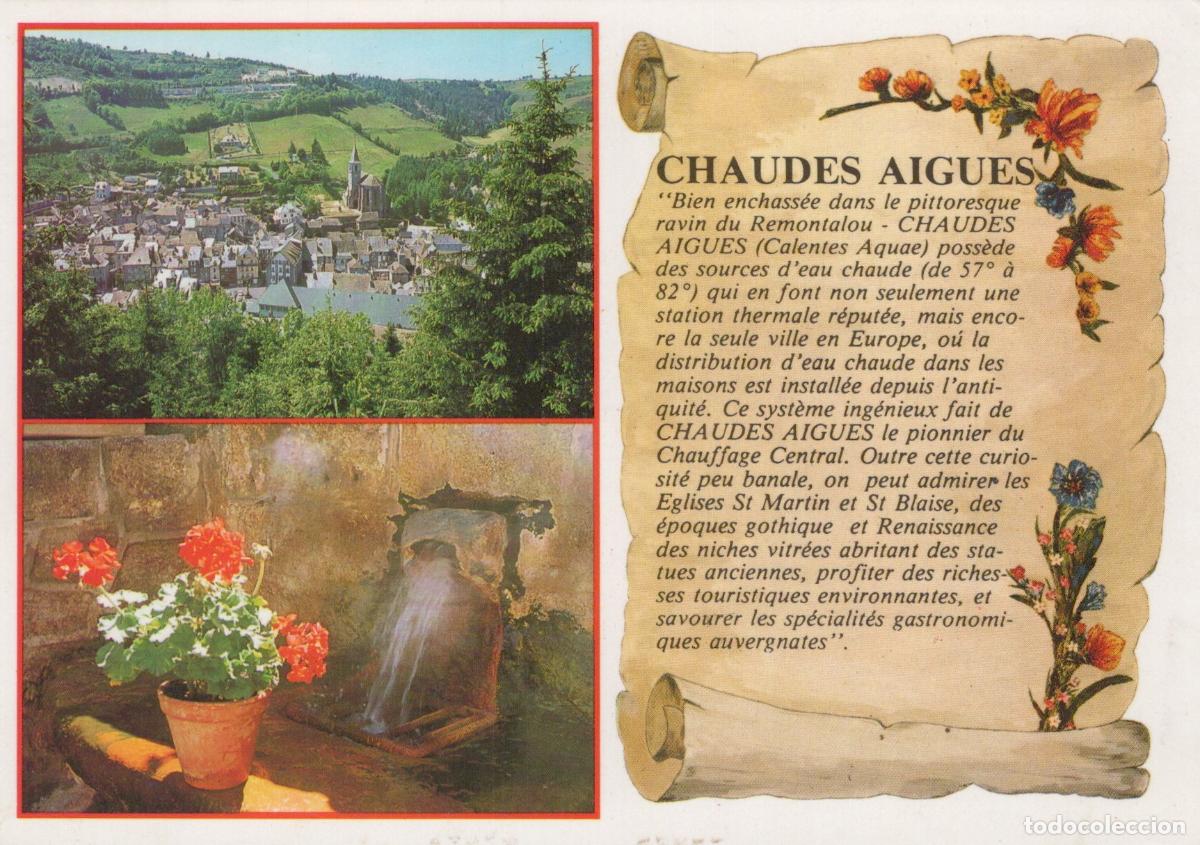Cartes Postales: France Allanche Chaudes Acutes Cantal Panoramic View And Thermal Spring *YBB531