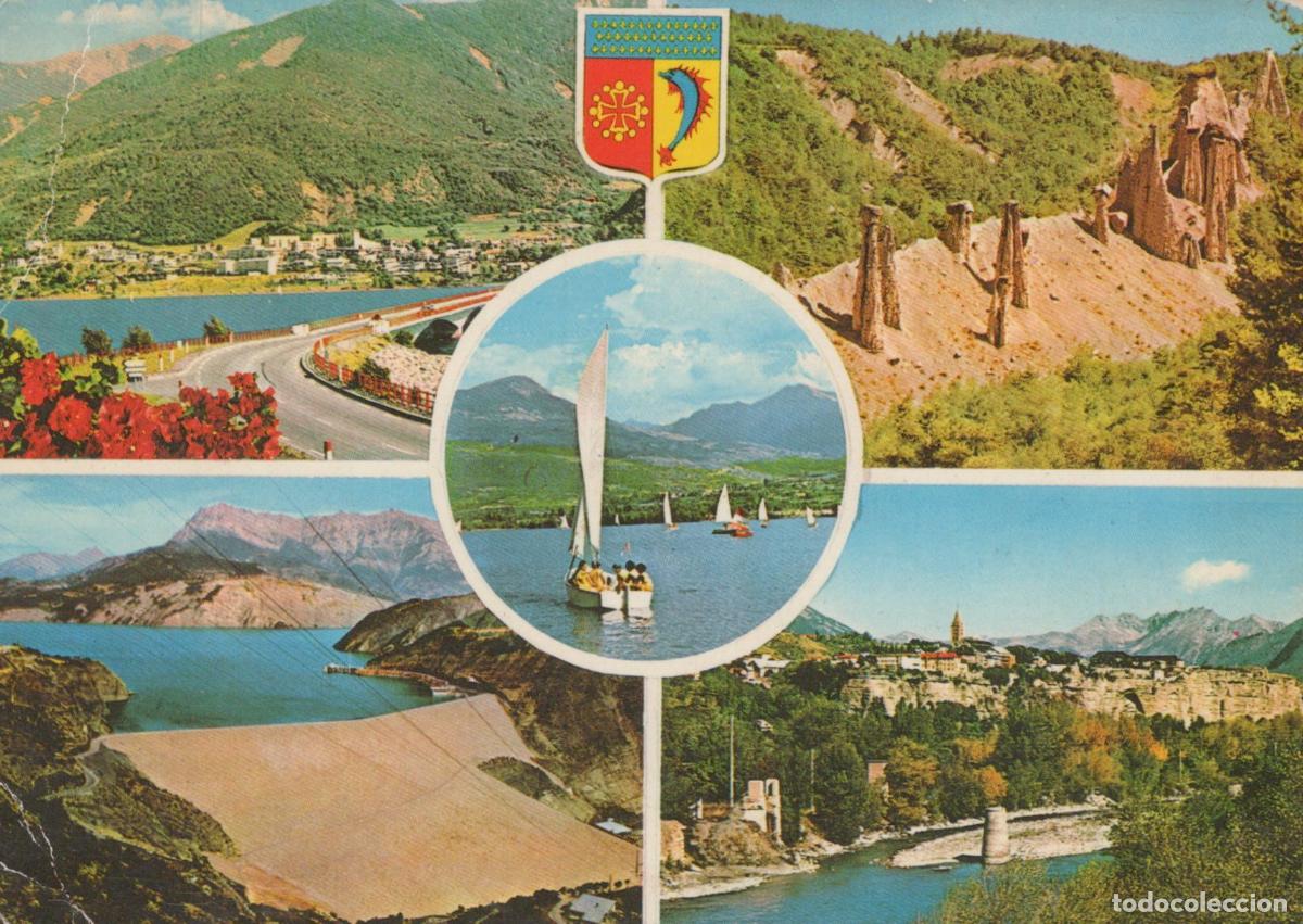 Cartes Postales: France Embrun Hautes Alpes Greenhouse Pon&ccedil;on Lake Young Ladies Dressed *YBB419