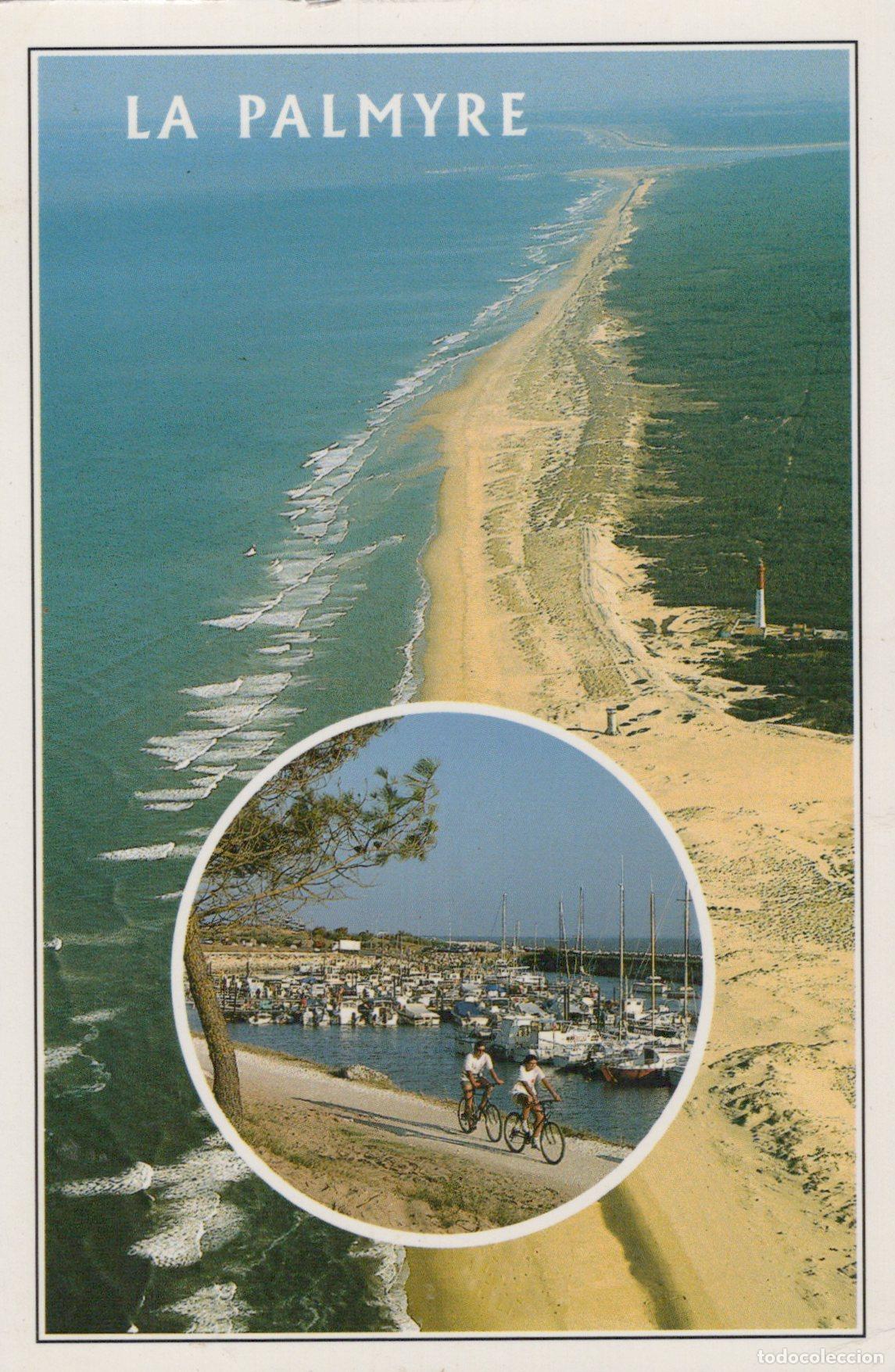 Cartes Postales: France La Palmyre Coastal Landscape With Beach Lighthouse And Marina *YBB570
