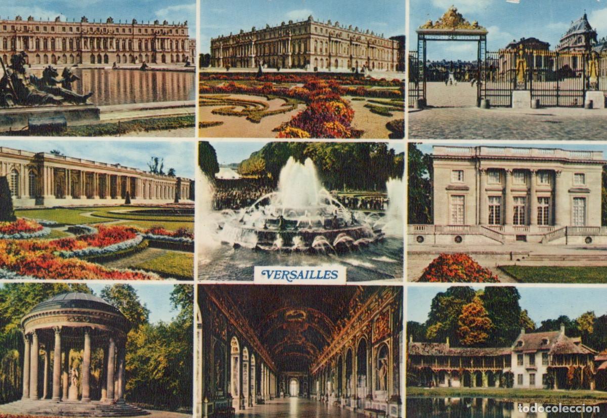 Cartoline: France Versailles Palace Gardens Fountain Architecture Multi Unposted *YBB430