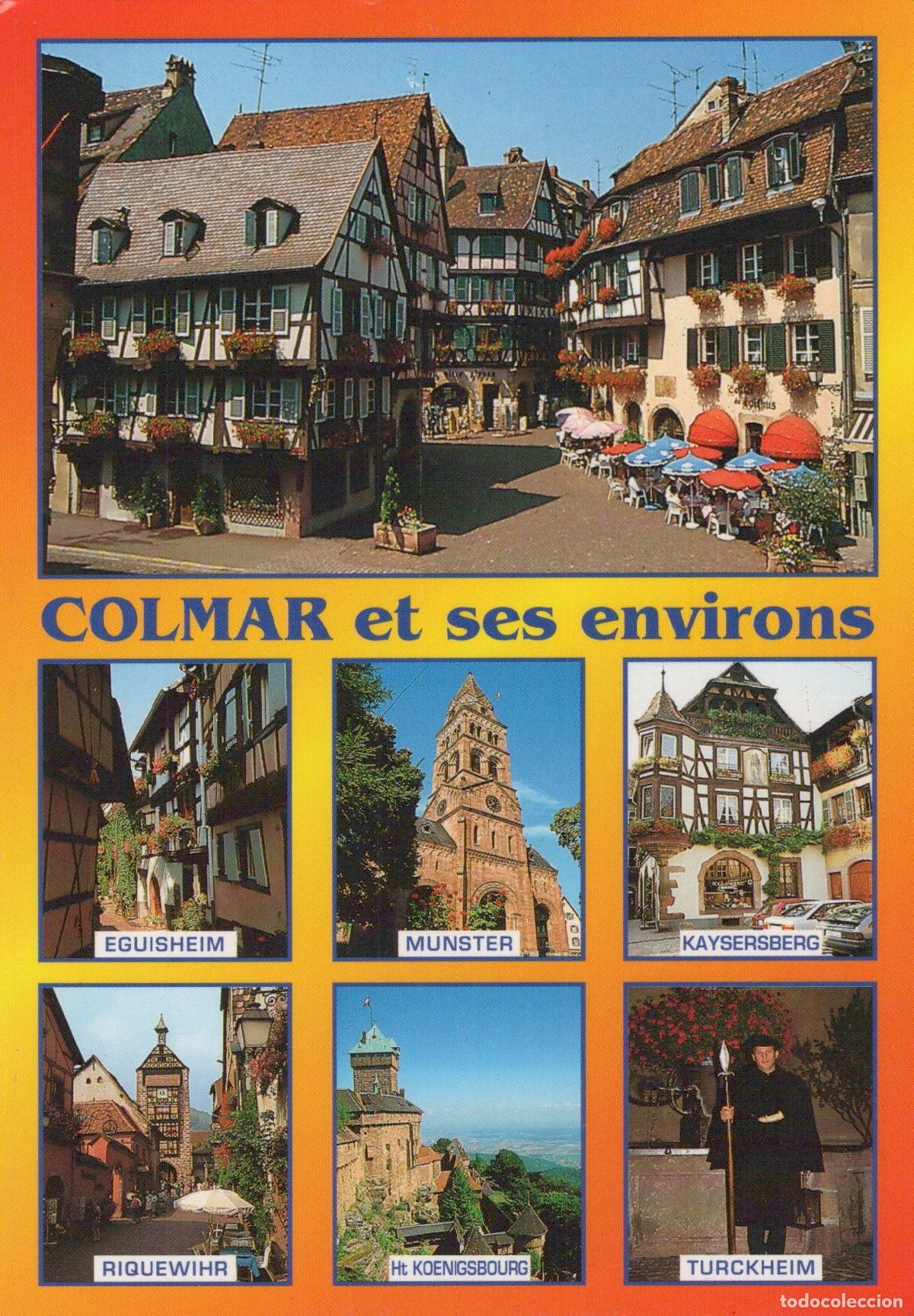 Cartoline: France Colmar And Surroundings Alsace Multi View *YBB607