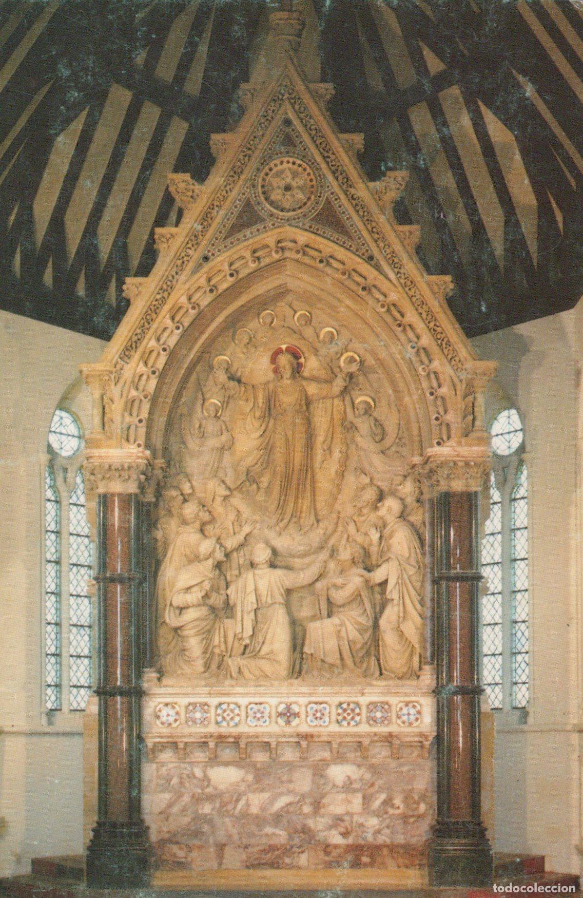 Cartoline: United Kingdom Sussex Marble And Stone Reredos Chichester Unposted *YBB622