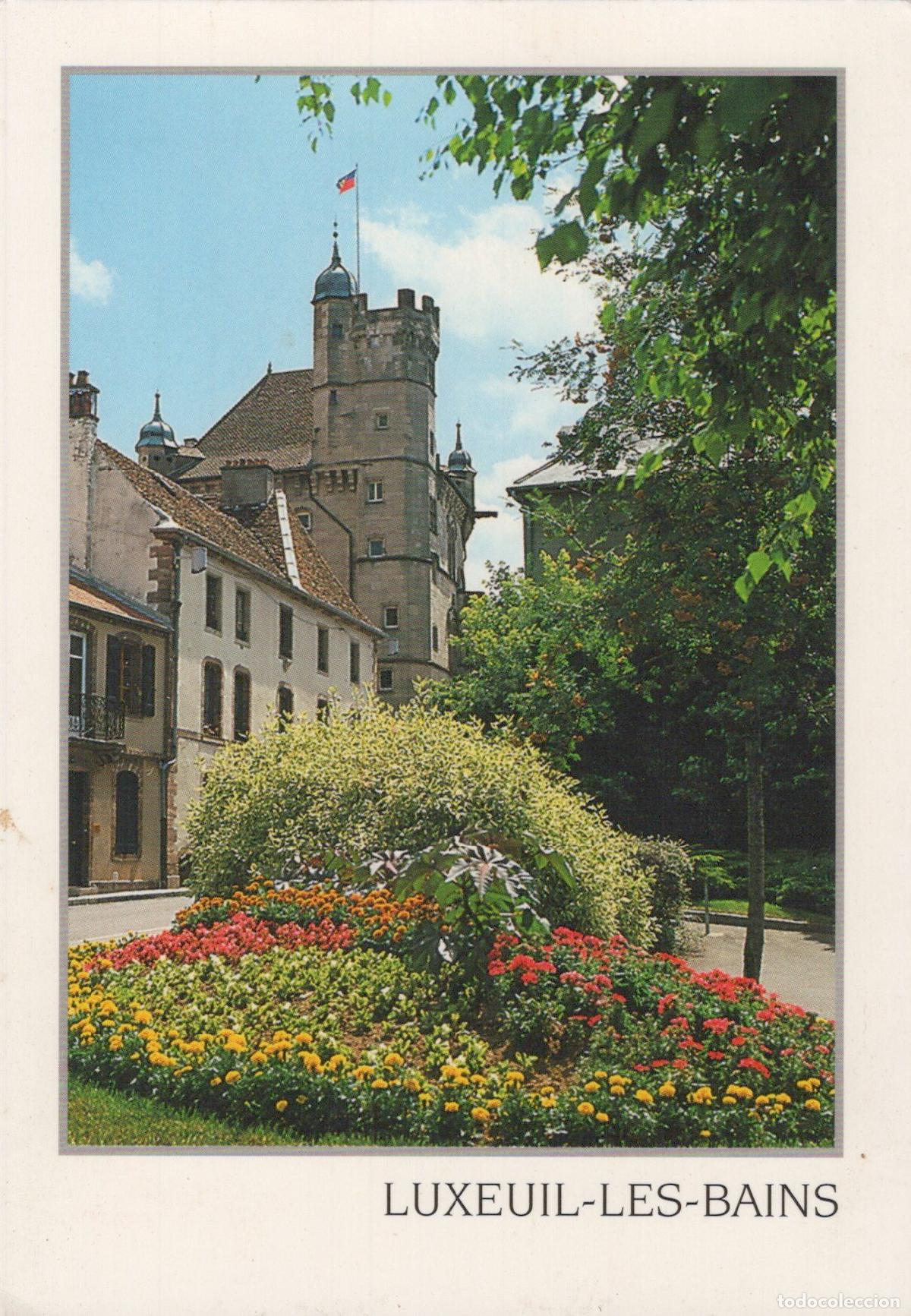 Cartoline: France Luxeuil Les Bains La Tour Des Echevins Historic Building Flowers *YBB620