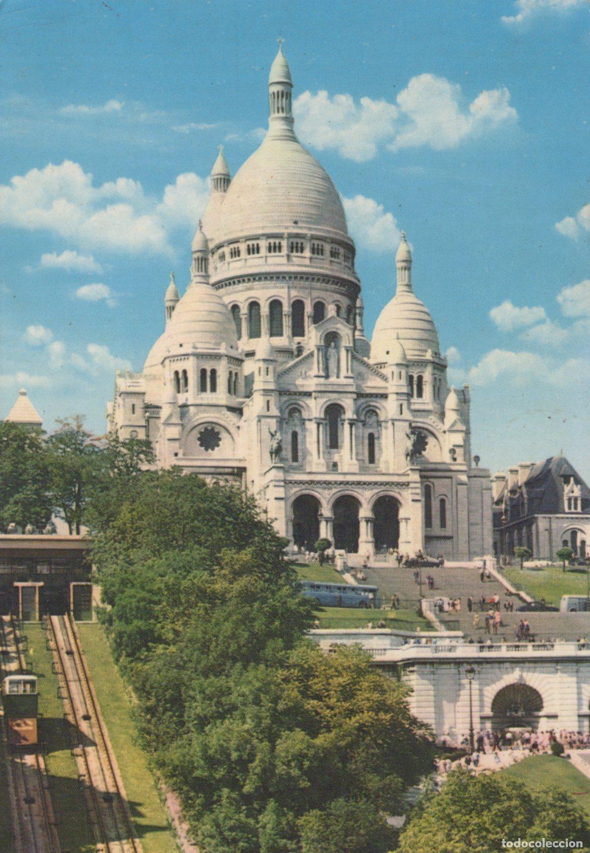 Cartes Postales: France Sacred? Heart Of Paris Basilica And Funicular Railway *YBB625