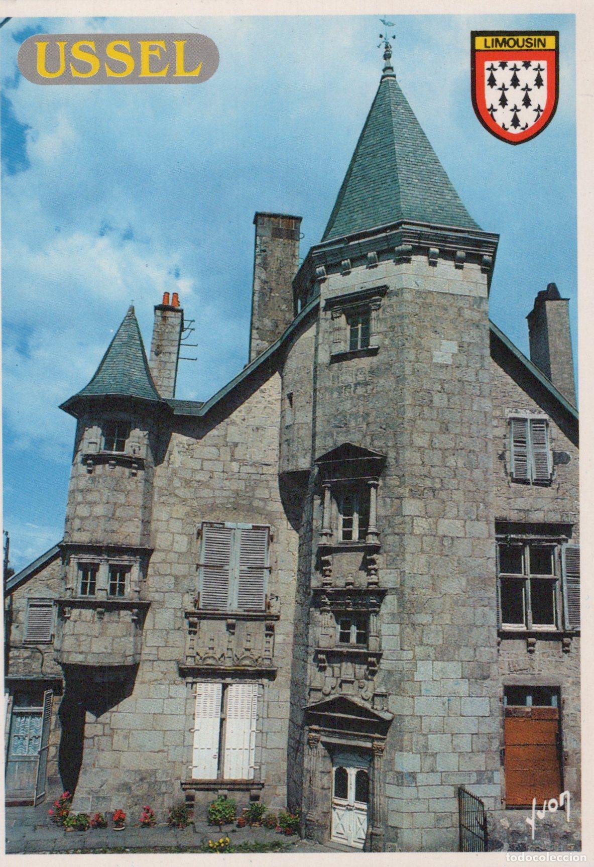 Cartes Postales: France Ussel Limousin Historic Stone Building With Turrets And Shutters *YBB630
