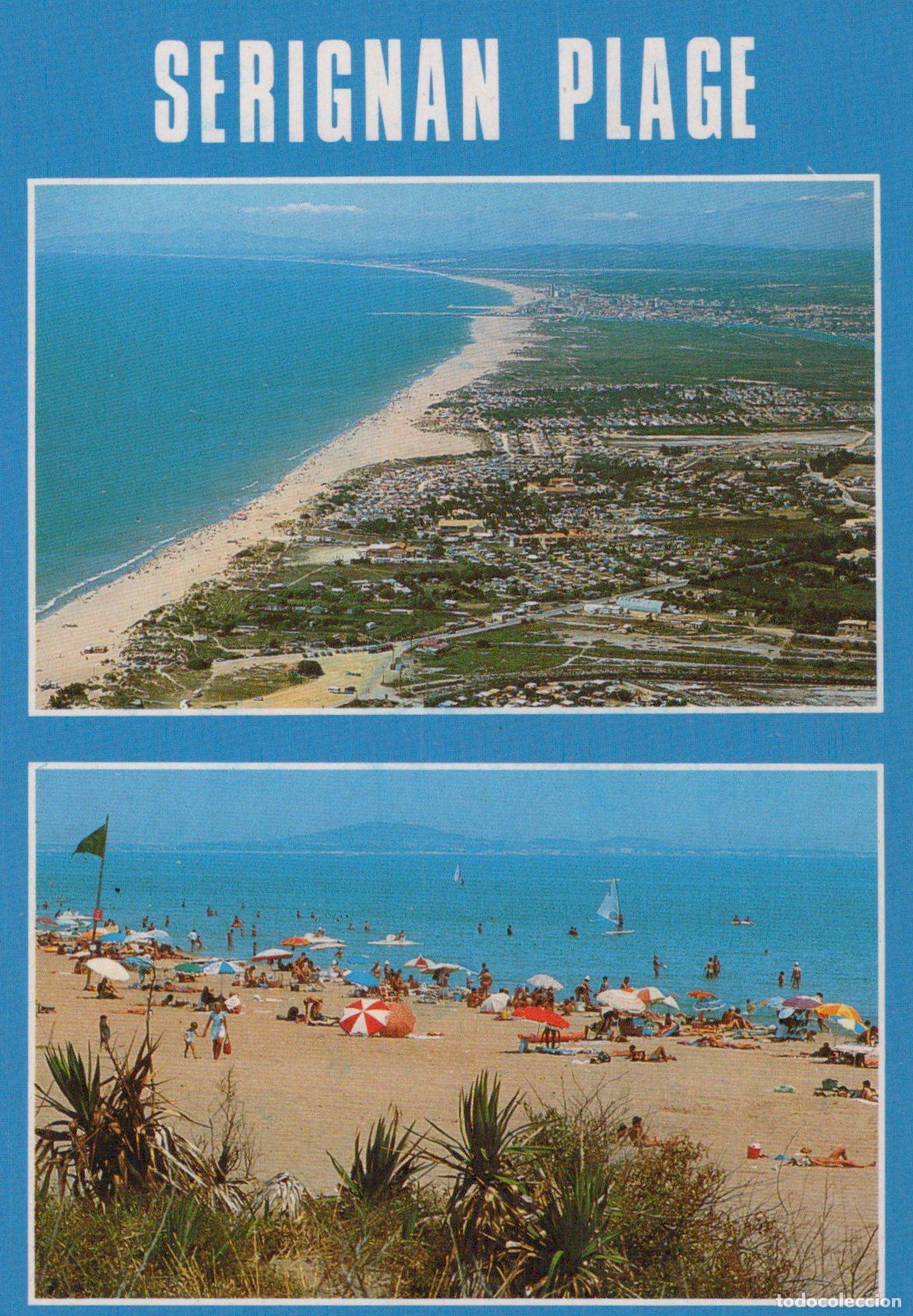 Cartes Postales: France S?rignan Beach Beach Views Unposted *YBB606