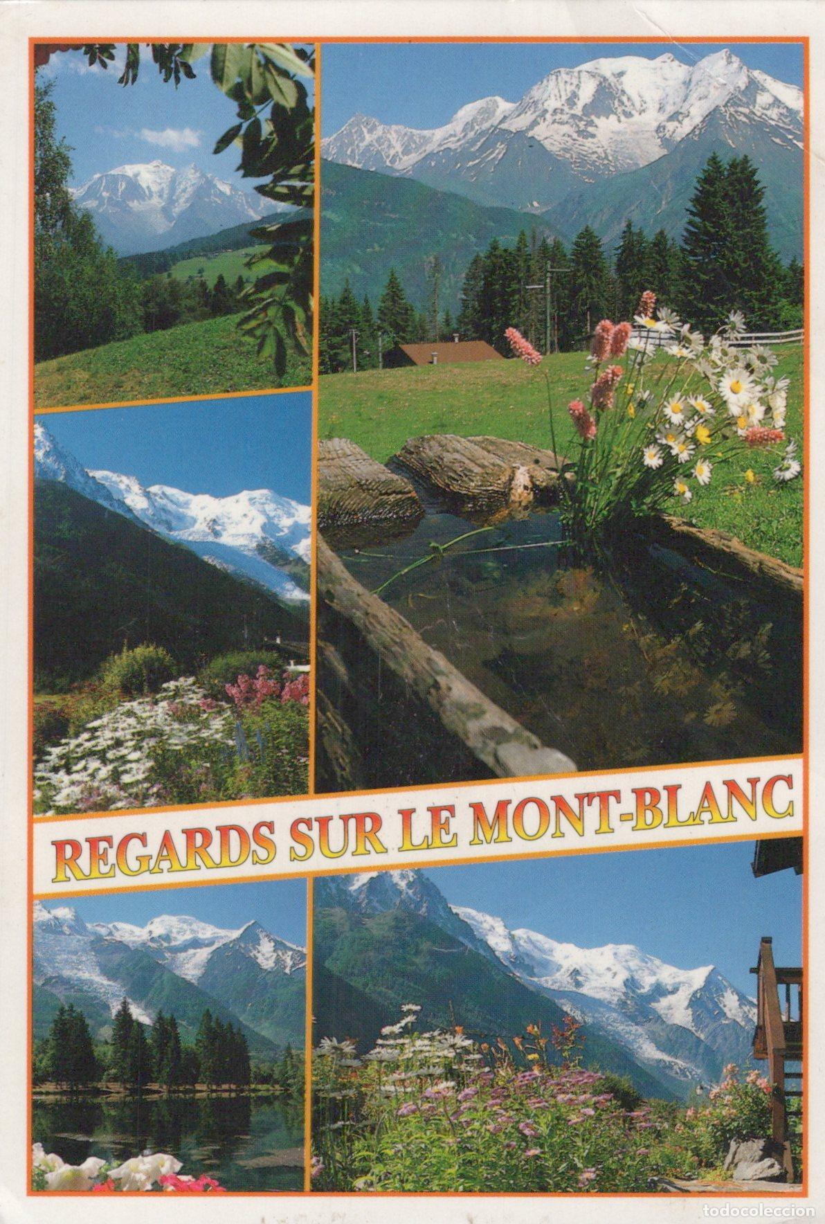 Cartes Postales: France Chamonix Mont Blanc Mont Blanc Mountain Range French Alps Scenic *YBB611