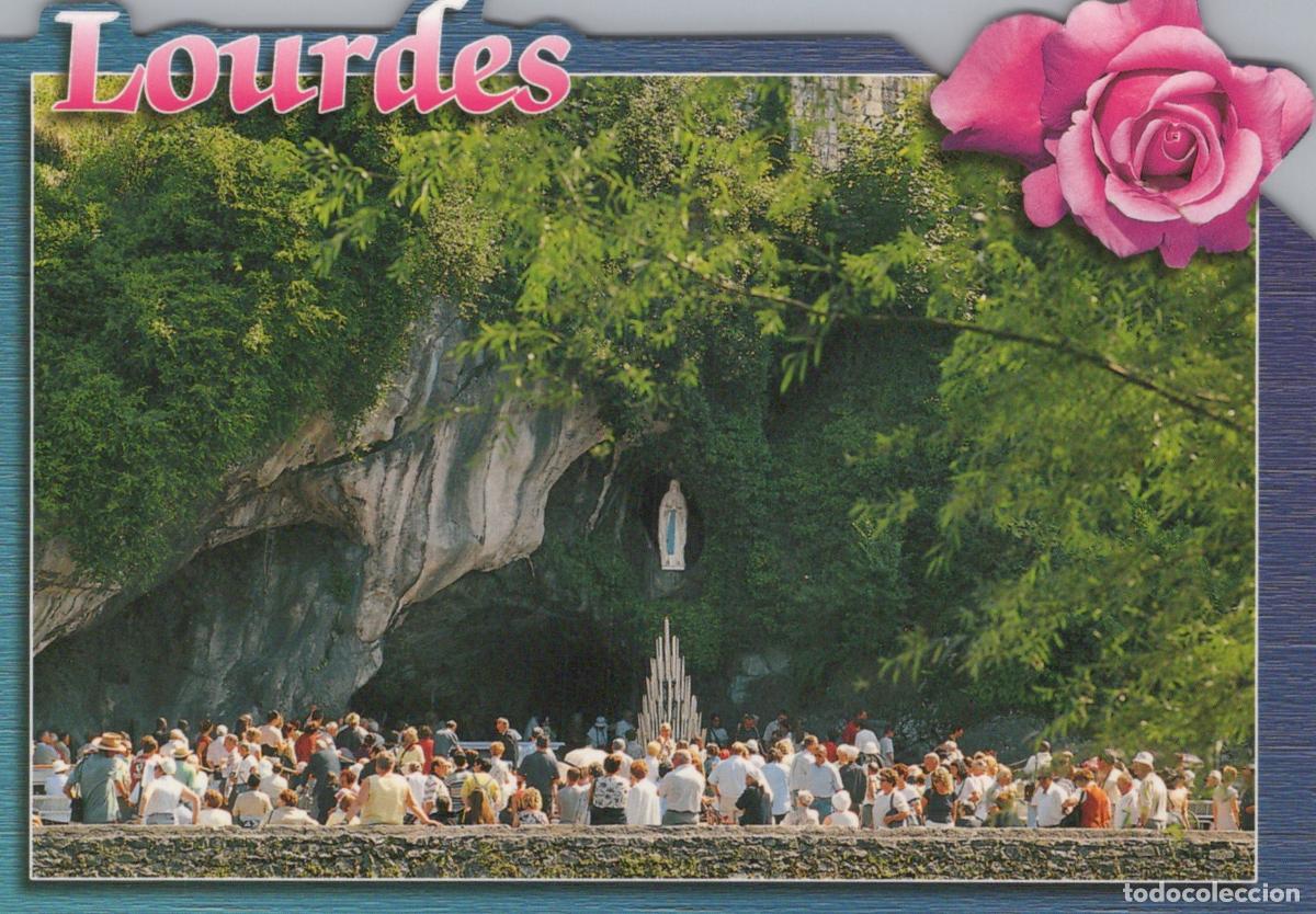 Cartes Postales: France Lourdes Grotto Of Massabielle With Our Lady Of Statue *YBB460