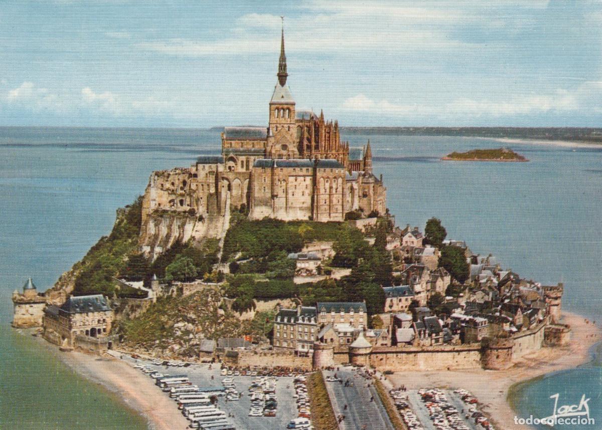 Cartes Postales: France Le Le Mont Saint Michel Saint Michel And Tomblaine Rock Aerial *YBB496
