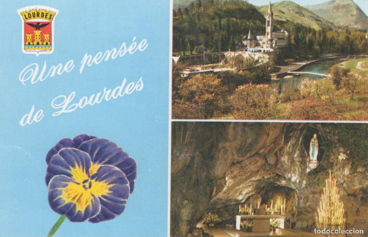 Cartes Postales: France Lourdes Basilica And Grotto Religious Architecture *YBB647