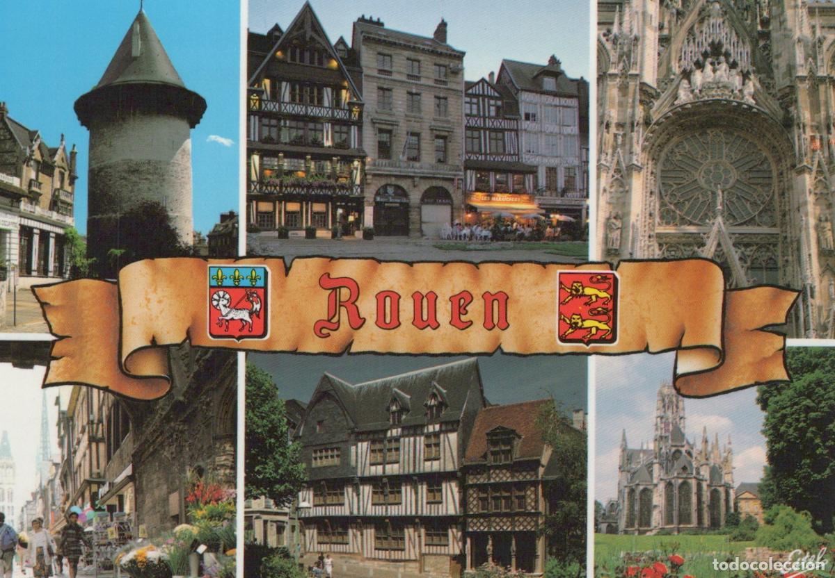 Cartes Postales: France Rouen Normandy Historic Buildings Cathedral And Tower *YBB470