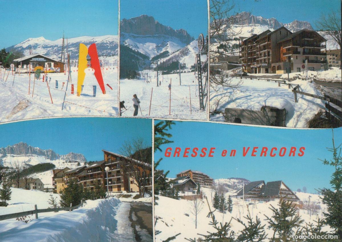 Postales: France Vercors Gresse En Winter Ski Resort French Alps Snow Landscape *YBB480