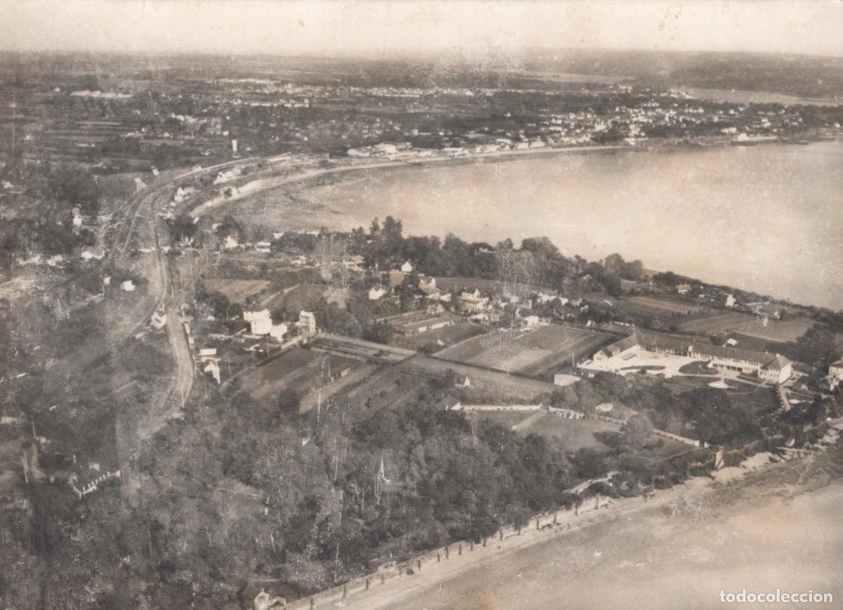 Postales: France Brest Ker Jean Aerial View Of Coastal Town Real Photo Unposted *YBB662