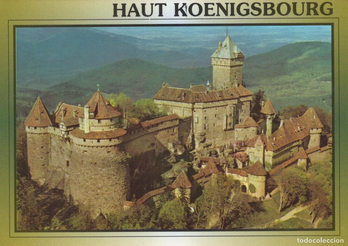 Cartoline: France Haute Koenigsbourg Castle Alsace Historic Fortress Unposted *YBB485
