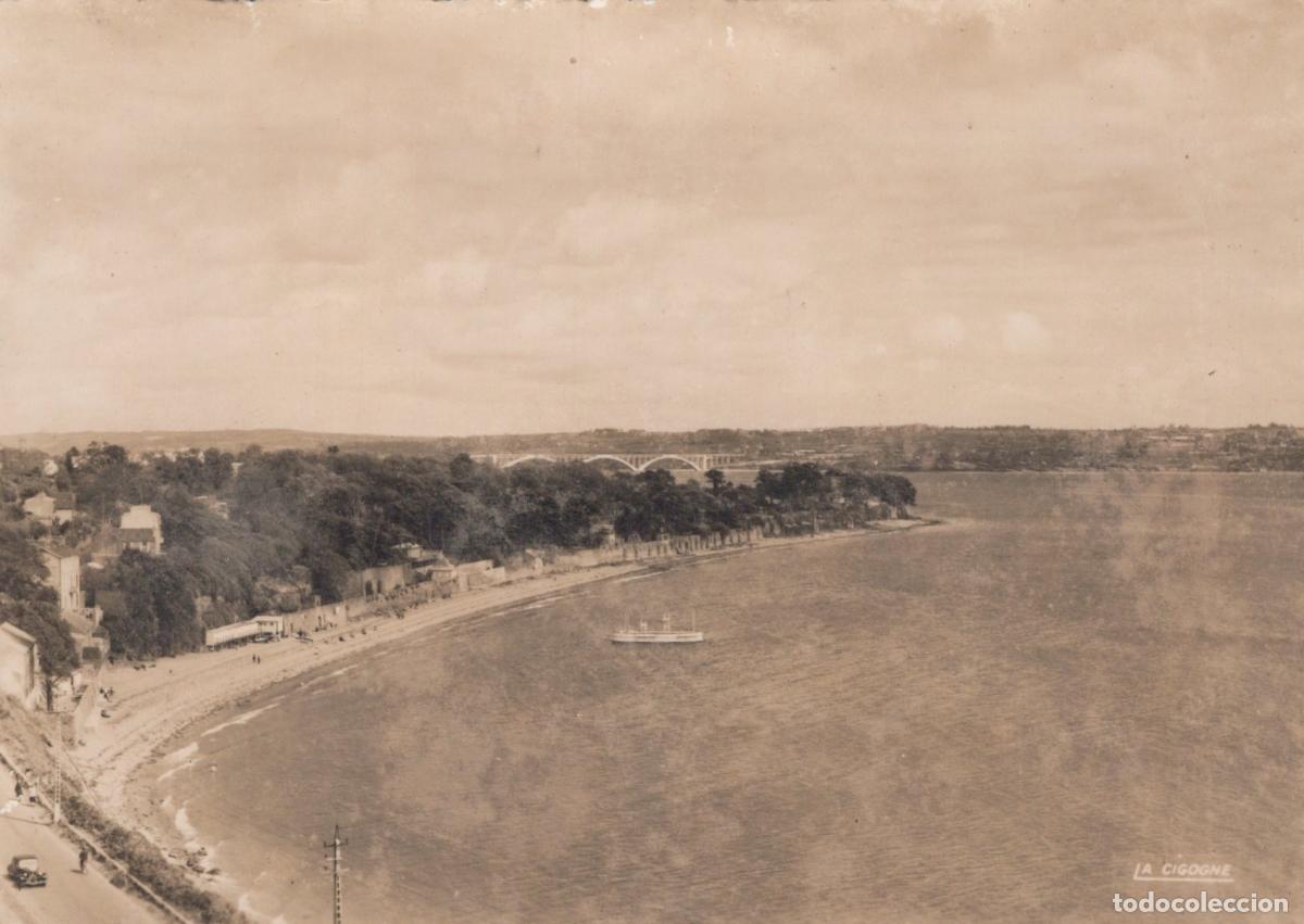 Postales: France Brest Finistere Saint Marc Beach Plougastel Real Photo Unposted *YBB670