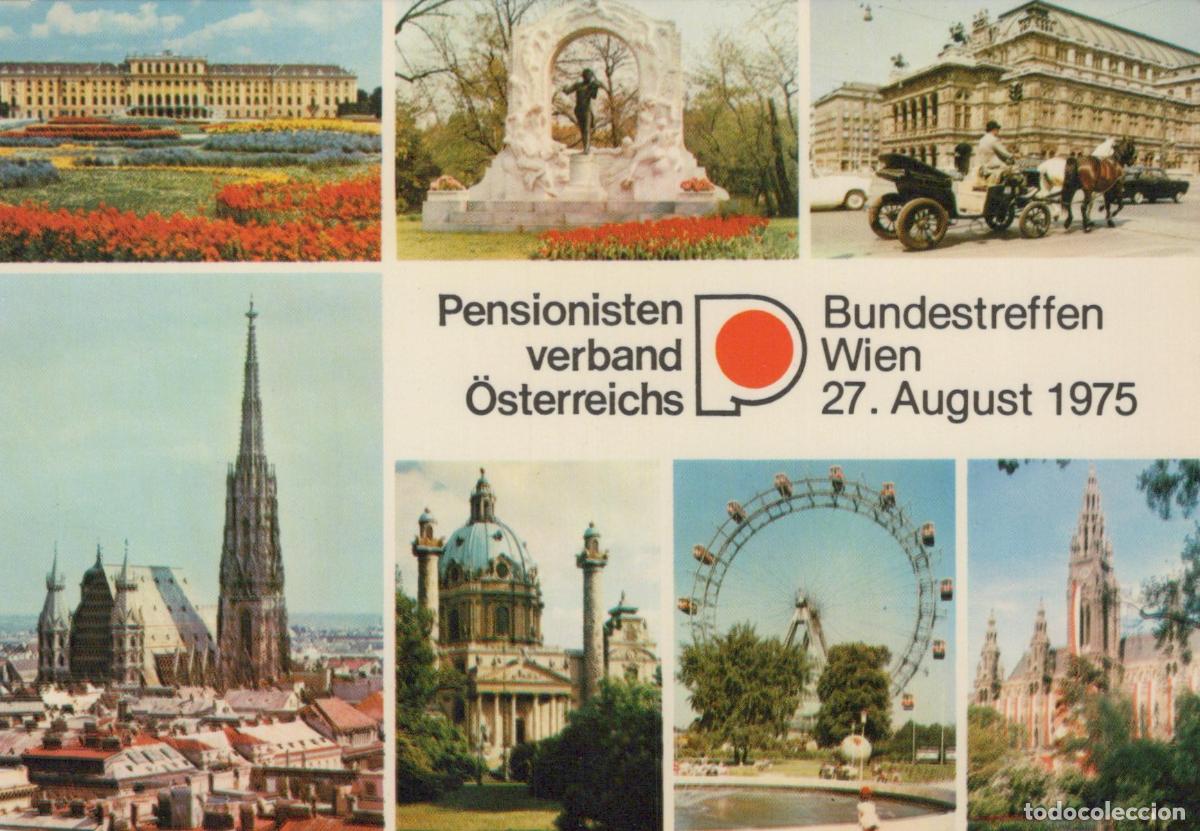 Postkarten: Austria Vienna Center Federal Meeting Pensioners Association Unposted *YBB690