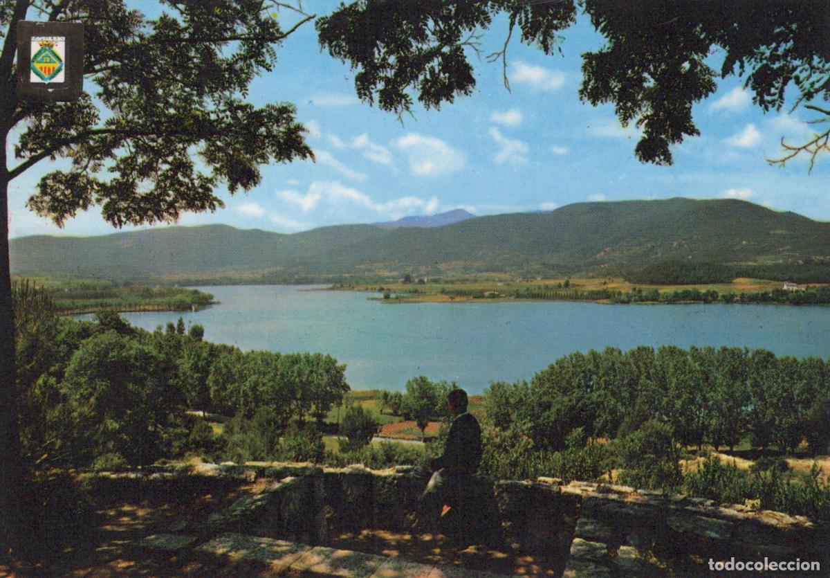 Postkarten: Spain Barcelona General View Of Lake Banyoles From The Unposted *YBB692