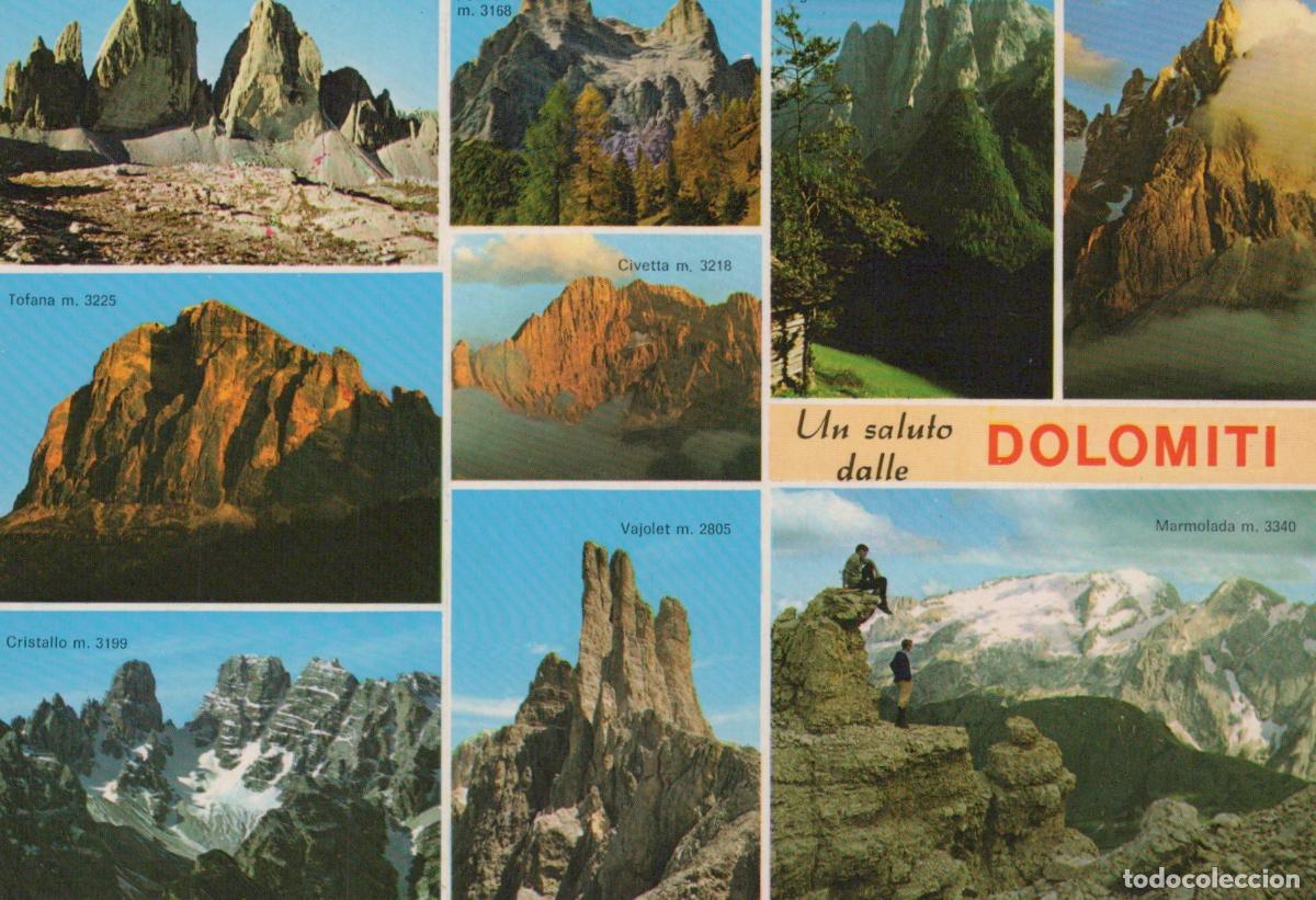 Postkarten: Italy Belluno Dolomites Mountains Multi View Landscape With Unposted *YBB697