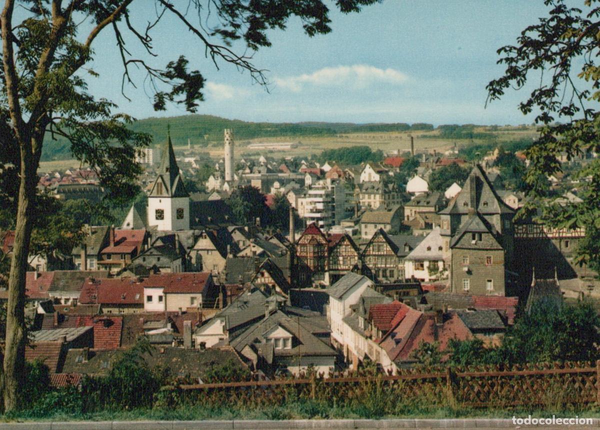 Postkarten: Germany Idstein Im Taunus Panoramic View Of Historic Town With Unposted *YBB700