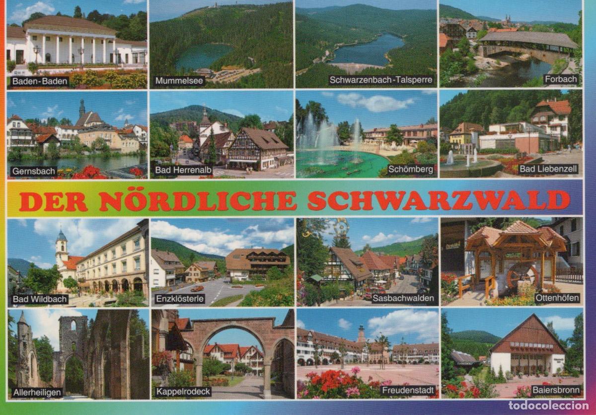 Postkarten: Germany Bad Herrenalb Collage Of Towns And Landscapes In The Northern *YBB712