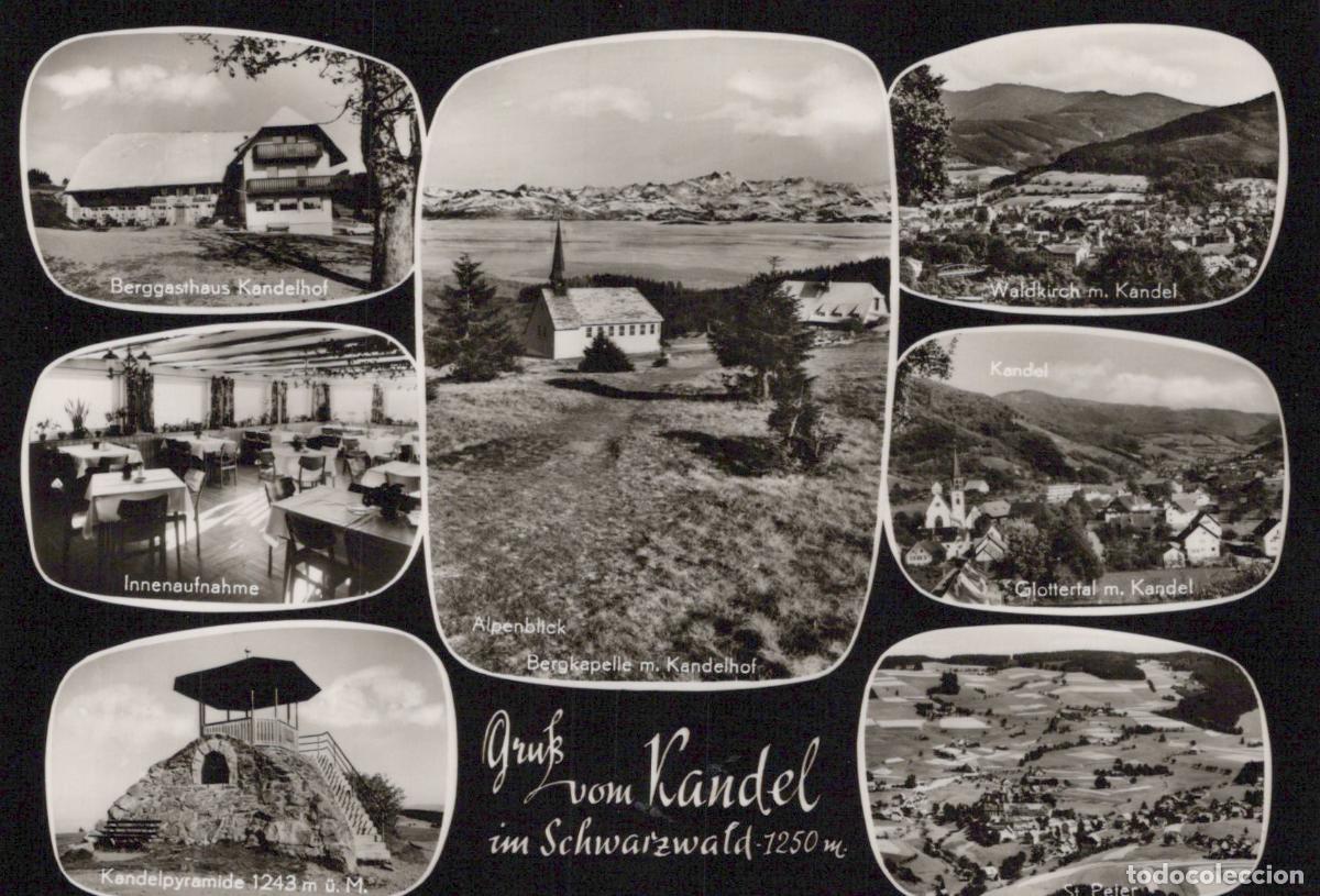 Postkarten: Germany Kandel Mountain Black Forest Multi View Real Photo Unposted *YBB715