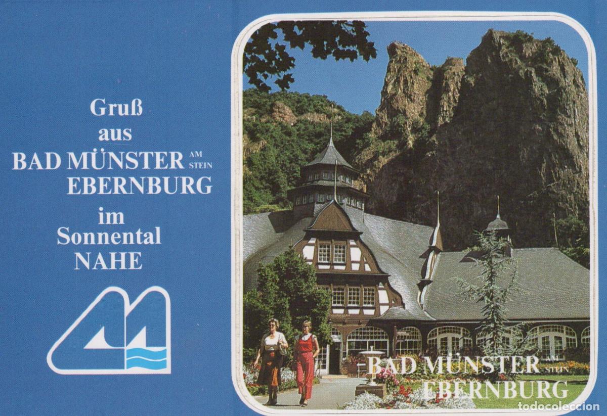 Postkarten: Germany Bad M&uuml;nster Am Stein Ebernburg Kurmittelhaus Unposted *YBB720