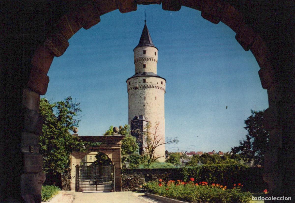 Postkarten: Germany Idstein Im Taunus Hexenturm Tower View Through Archway Unposted *YBB706
