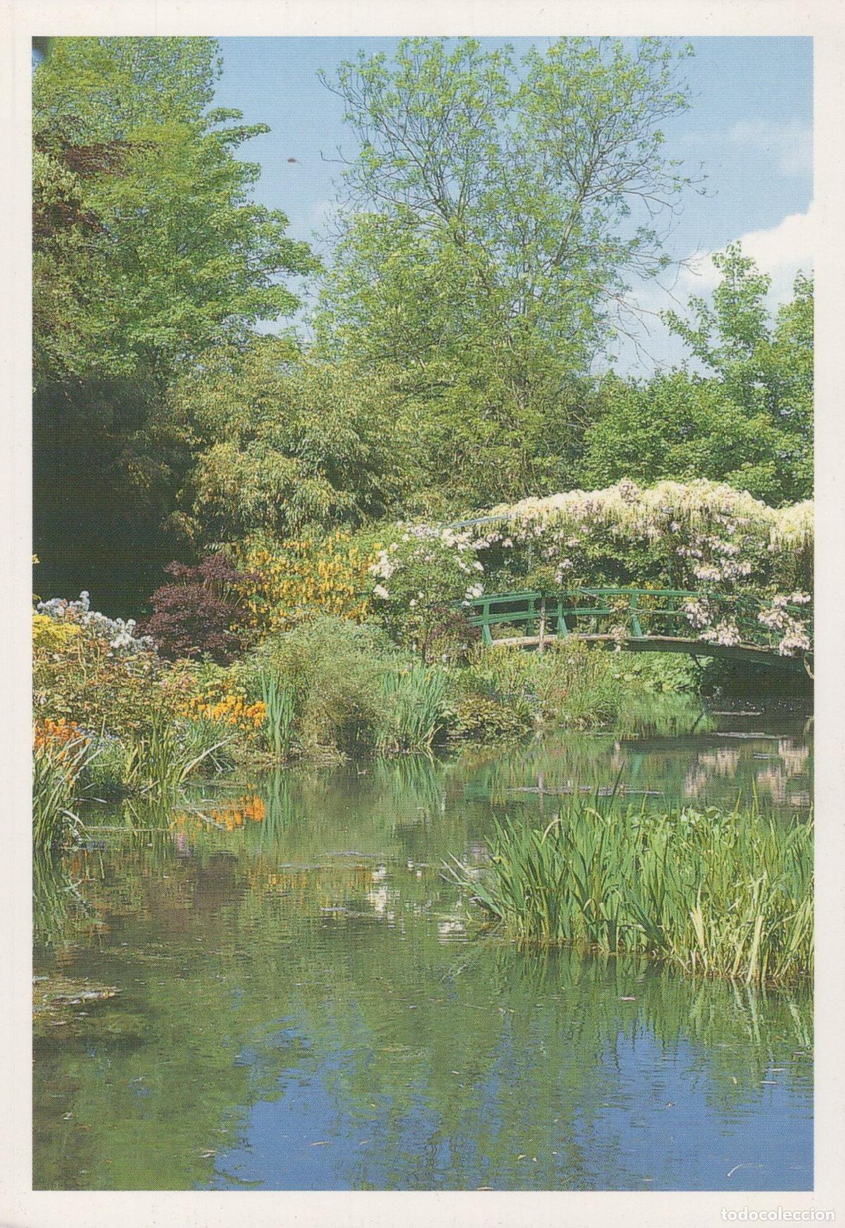 Postkarten: France Giverny The Water Garden And The Japanese Bridge Claude Monet *YBB593