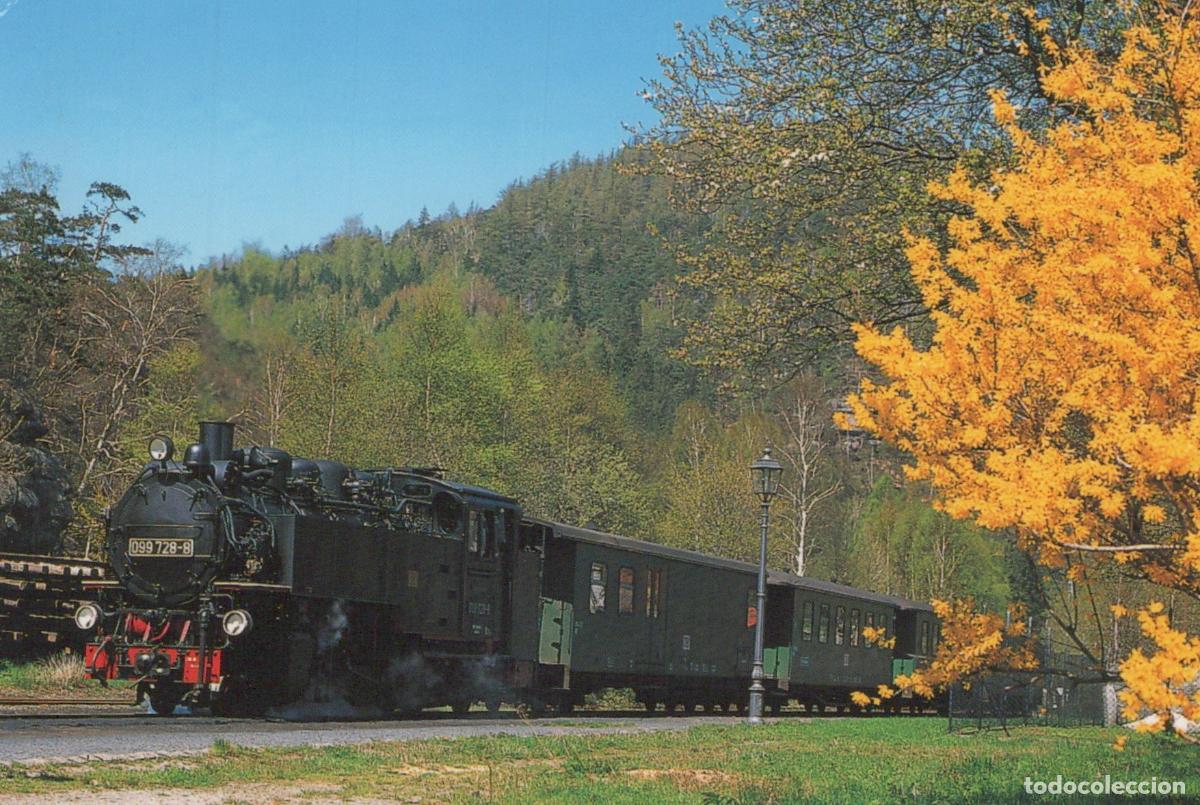 Postkarten: Germany Zittau Zittau Mountains Narrow Gauge Railway Steam Unposted *YBB755