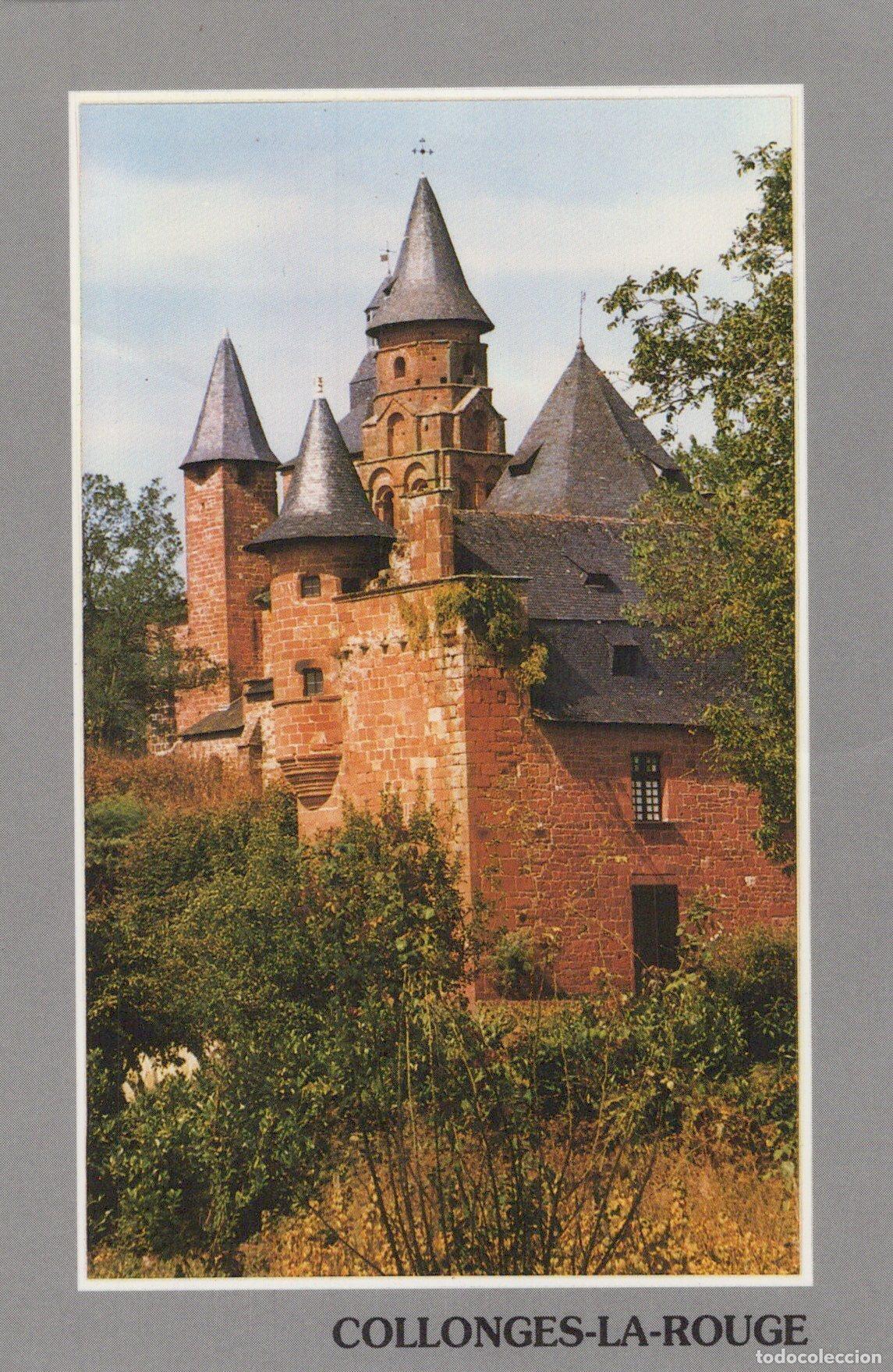Postkarten: France Collonges La Rouge Medieval Castle With Red Stone Walls And *YBB618