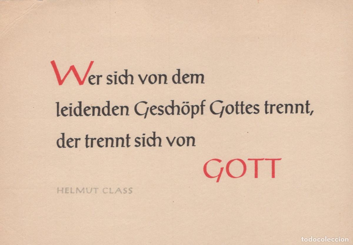 Postkarten: Germany Potsdam Helmut Class Religious Quote Whoever Is Separated From *YBB807