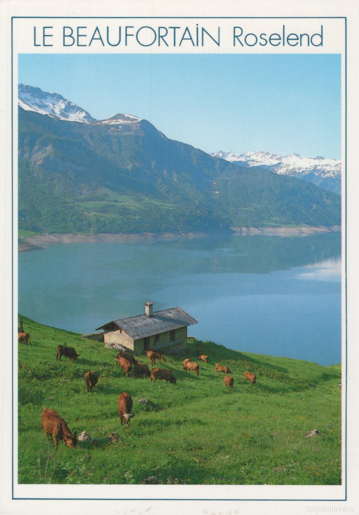 Postales: France Aiguebelle Savoie Roselend Lake Beaufortain Mountain Landscape *YBB619