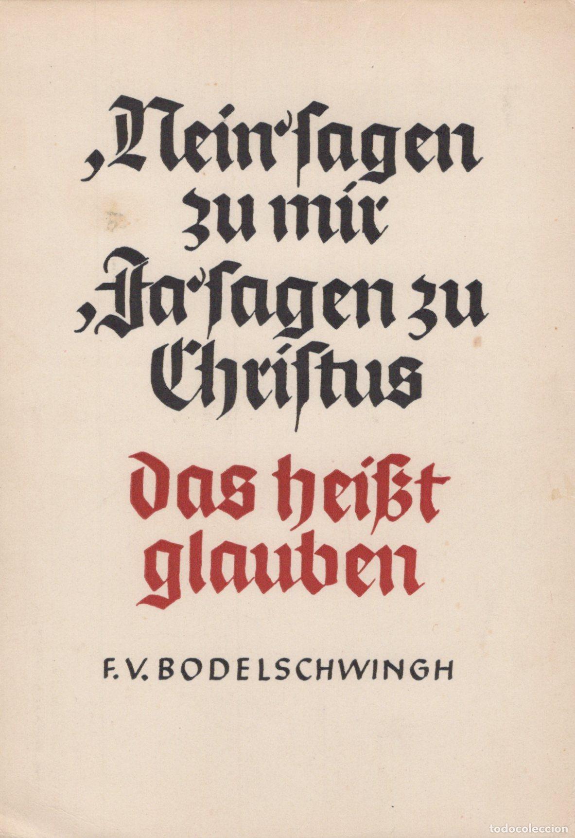 Postales: Germany Bielefeld Religious With German Text F V Bodelwickelh Quote *YBB832