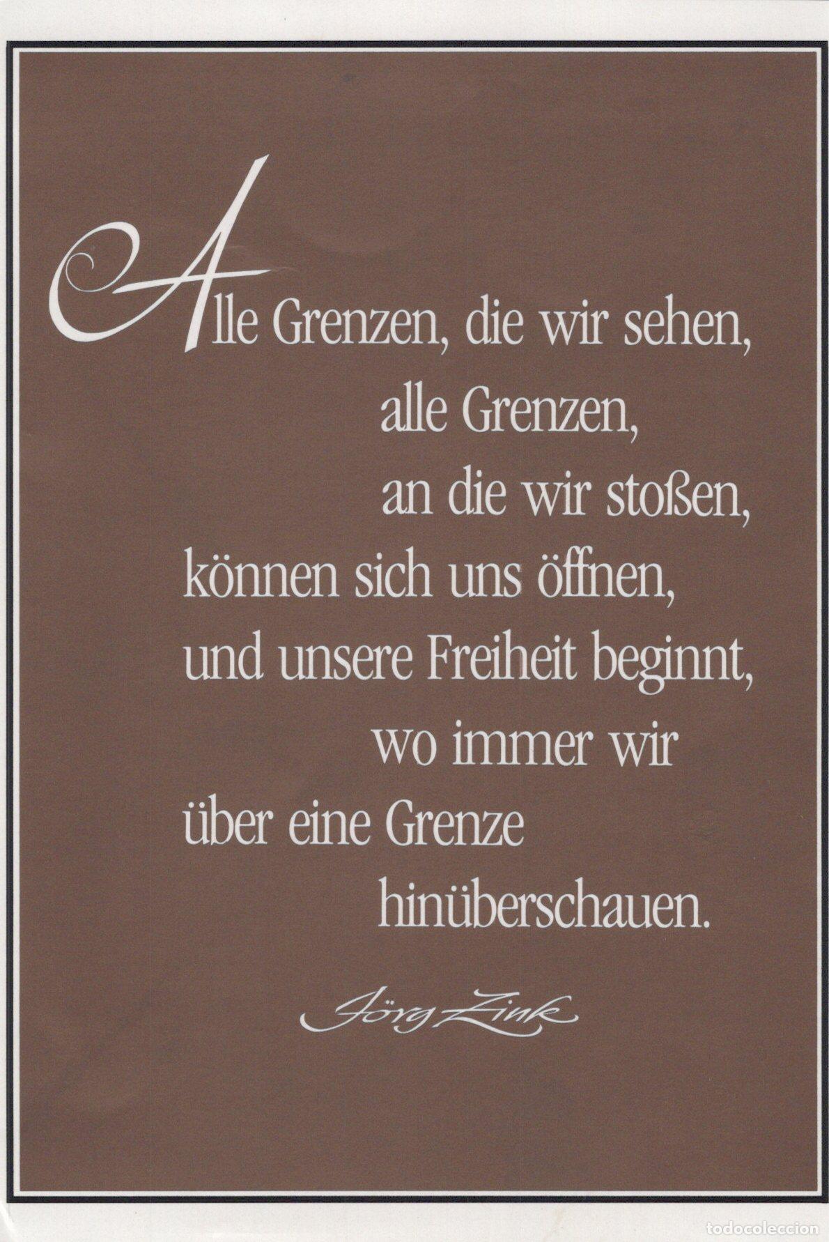 Postales: Topics Writers J?rg Zink Quote *YBB835