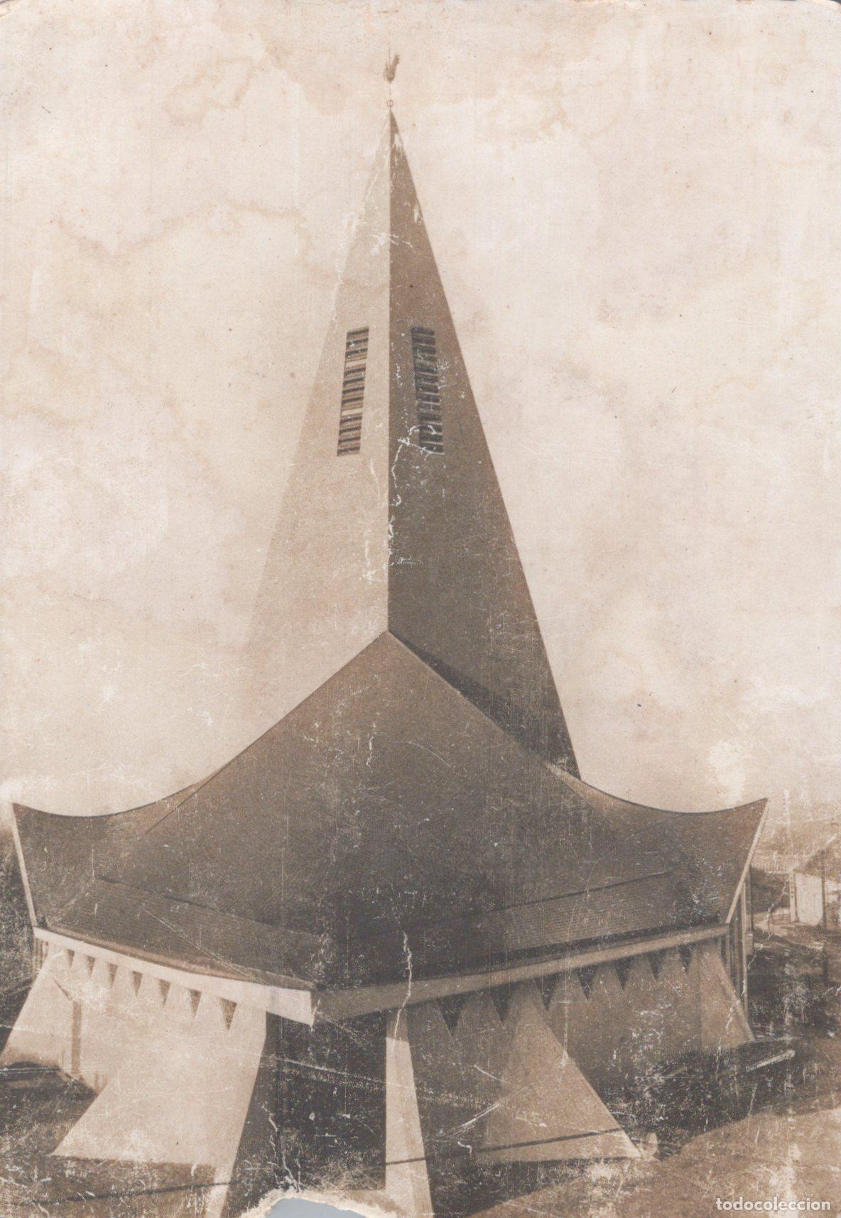 Postales: France Grisy Suisnes Church Of Notre Dame Des Roses In Real Photo *YBB678