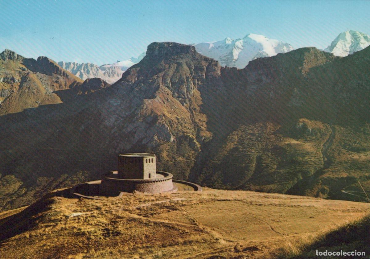 Postales: Italy Belluno Dolomites Pordoi Pass German Military Shrine Wwi Unposted *YBB688