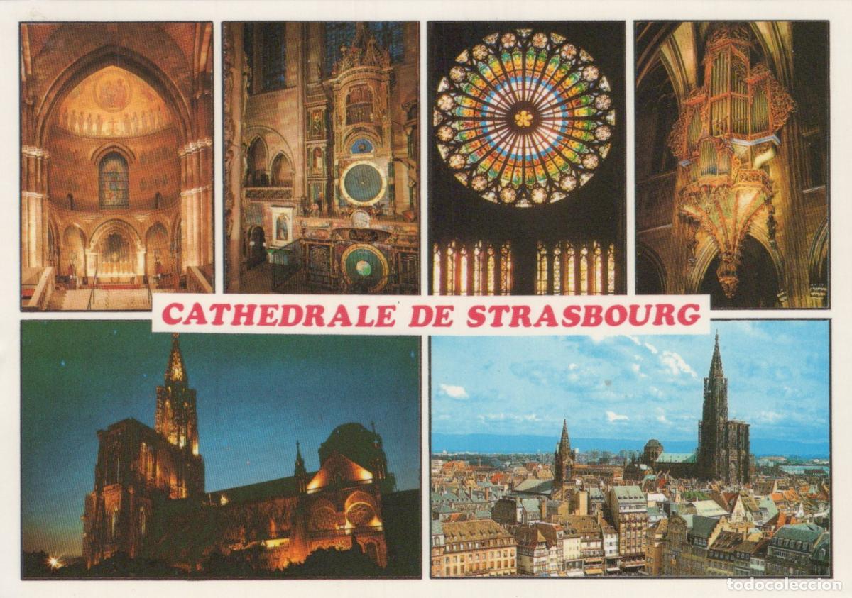 Postales: France Strasbourg Cathedral Multi View *YBB703