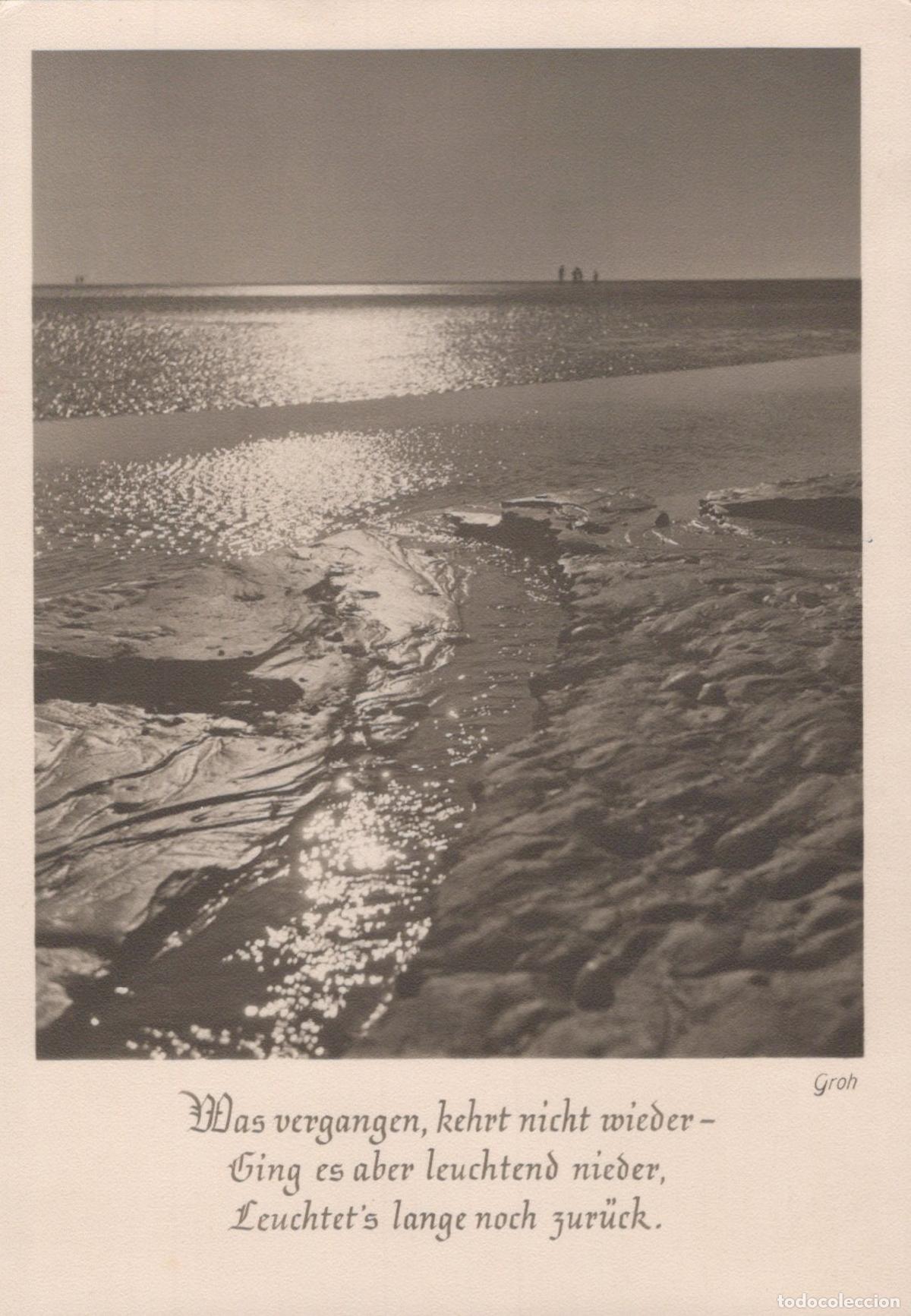 Postales: Germany Muenchen Sunlight Reflecting On A Tidal Flat With Unposted *YBB902