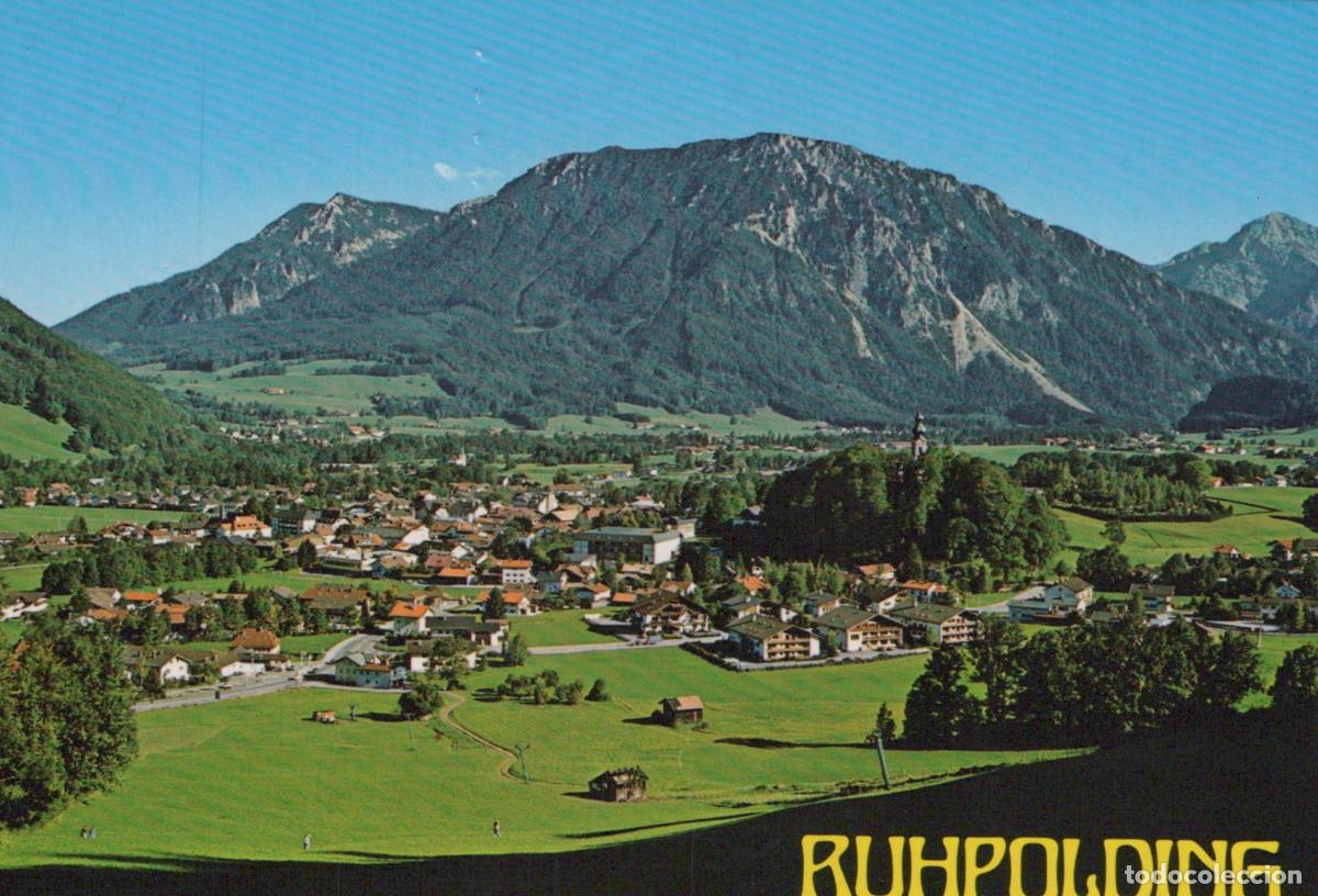Postkarten: Germany Ruhpolding Scenic Mountain Village Landscape *YBB713