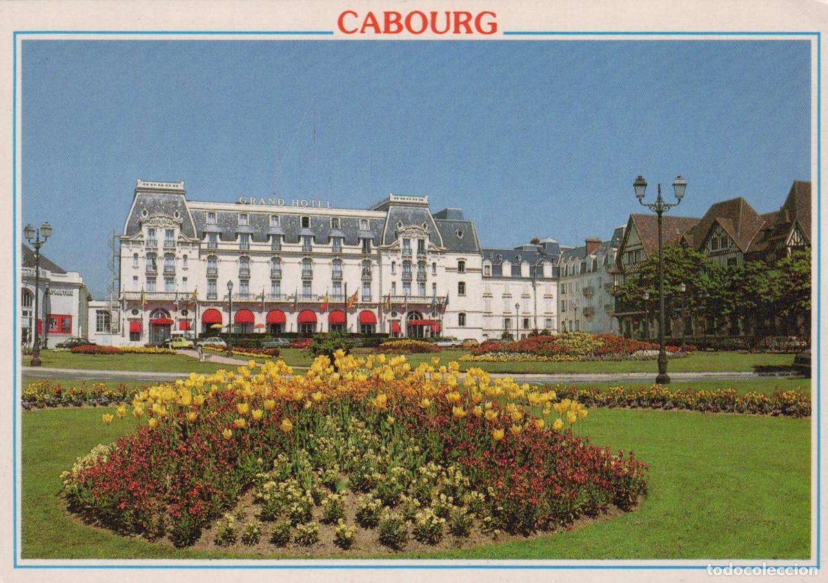 Postkarten: France Cabourg Grand Hotel And Gardens Normandy *YBB912