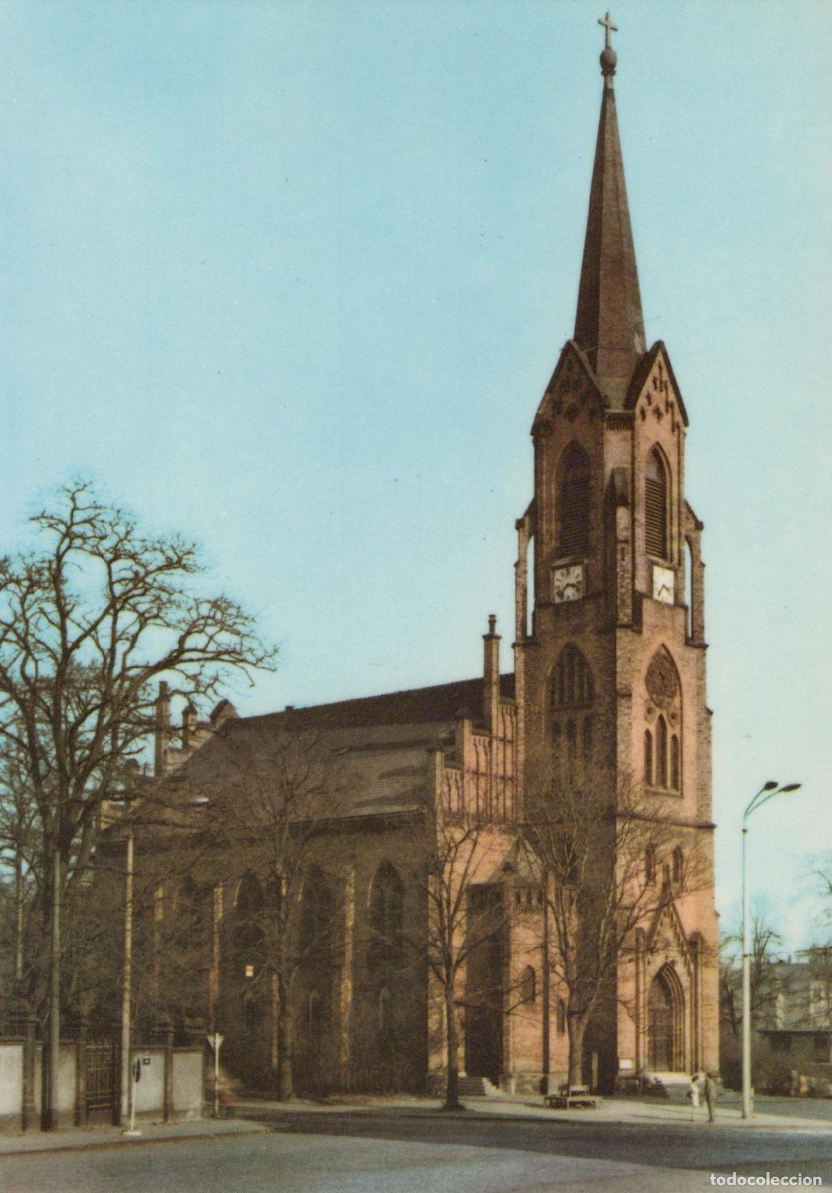 Postkarten: Germany Leipzig Gohlis Friedenskirche Church Northwest View Unposted *YBB886