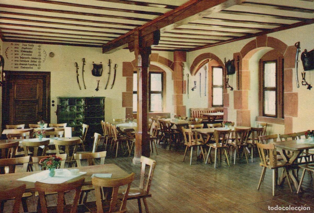 Postkarten: Germany Ronneburg Castle Zinsendorf Hall Interior Upper Hesse Unposted *YBB718