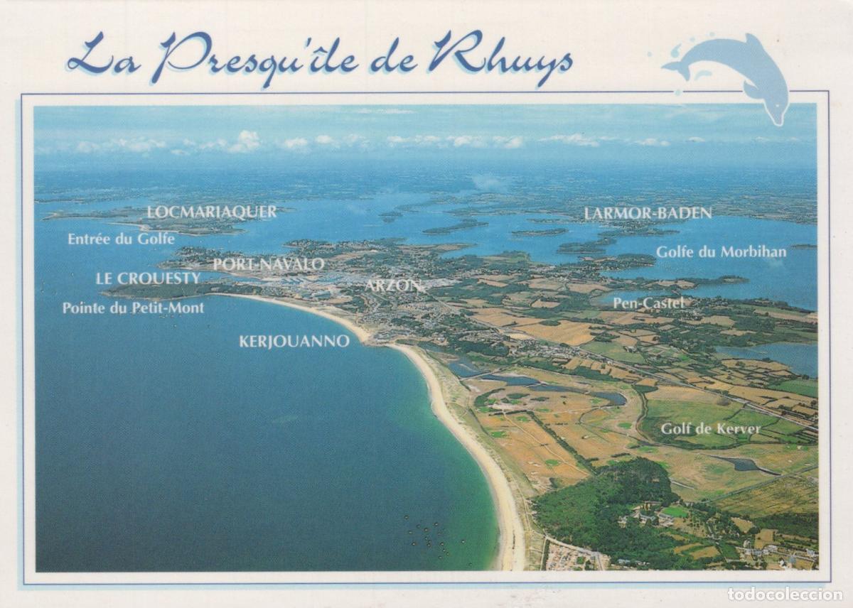 Postkarten: France Bretagne The Rhuys Peninsula Morbihan General View Of The *YBB932