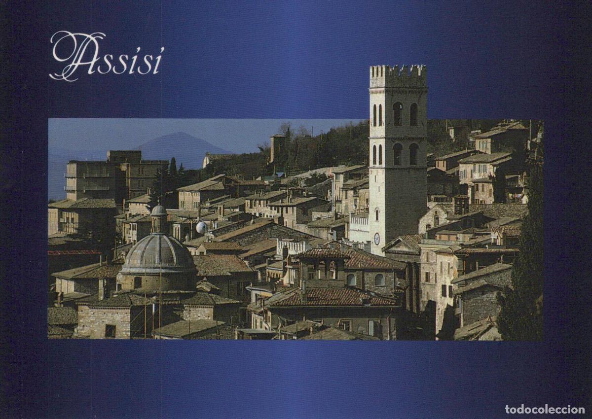 Postkarten: Italy Foligno Assisi Panoramic View Of Cityscape With Bell Tower And *YBB704