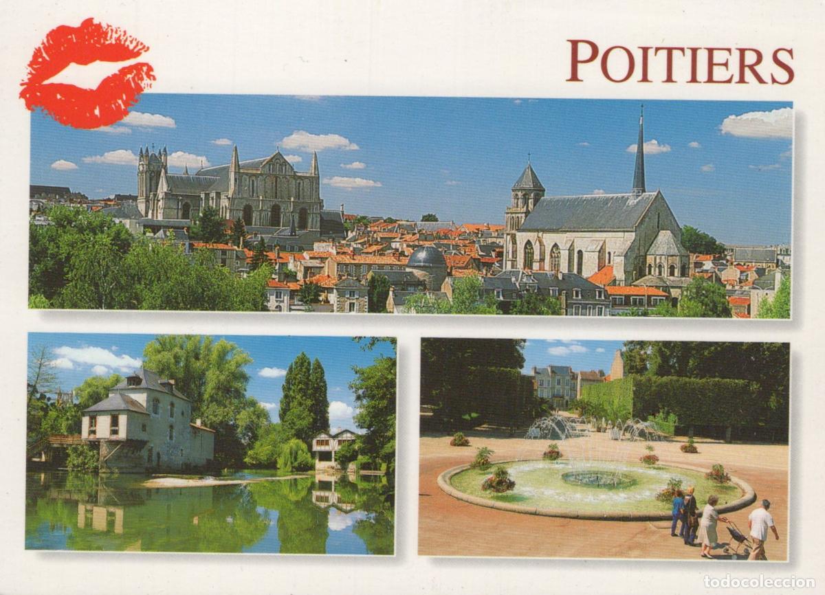 Postcards: France Poitiers Sainte Radegonde Church Saint Pierre Cathedral Blos *YBB942