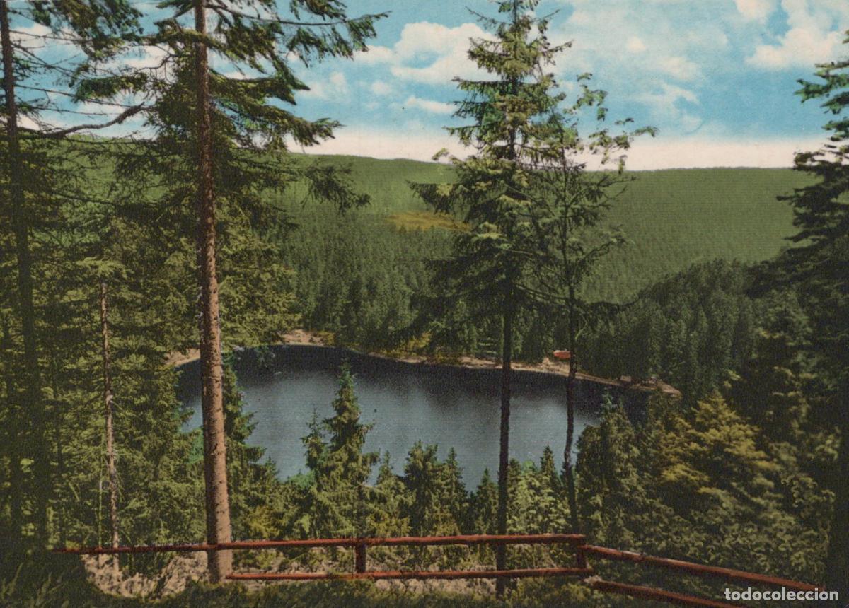 Postcards: Germany Bad Rippoldsau The Glaswaldsee Lake 844m Unposted *YBB714