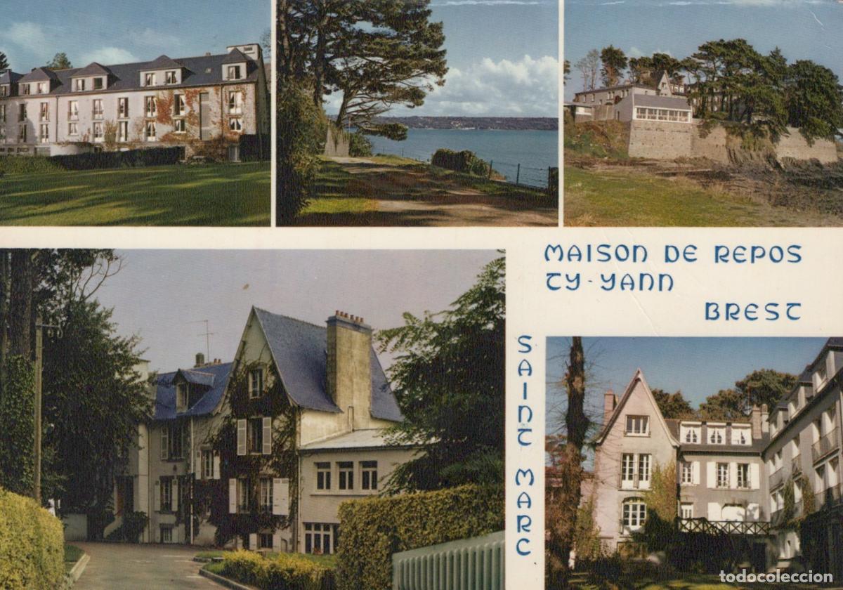 Postcards: France Brest Rest Home Ty Yann Saint Marc Kerangall 1950s Unposted *YBB947