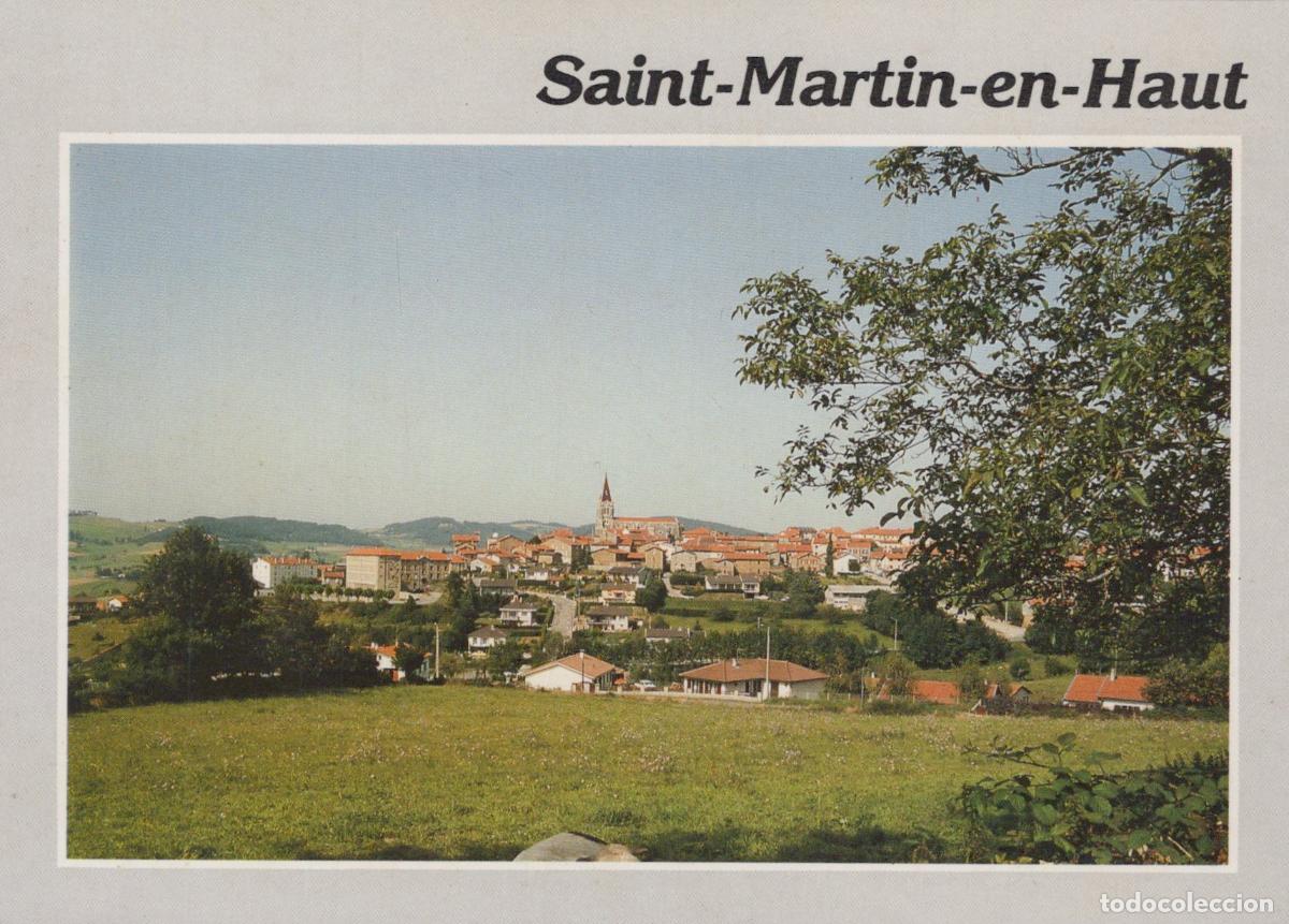 Postcards: France Saint Martin En Haut Rh&ocirc;ne General View Of The Town *YBB950