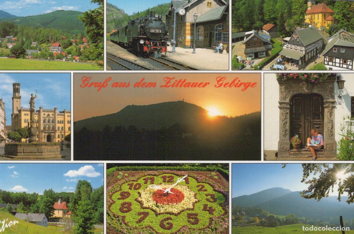 Cartoline: Germany Zittau Town Hall Hochwald Jonsdorf L&uuml;ckendorf Waltersdorf *YBB754